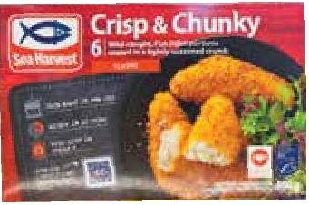 Sea Harvest Crisp & Chunky Classic/Lemon Garlic & Herb - 500g