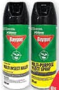 Baygon Insect Killer Spray Lasting Kill, Multi-Purpose, Odourless 300 ml