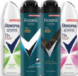 Rexona Deodorant 200ml (All Refs)