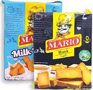 Mario Rusk With Cardamom/Saune/Milk 300G (3 Refs)