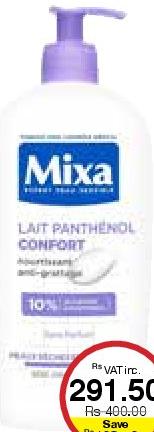 Mixa Lait Panthenol Confort 10% 250ml