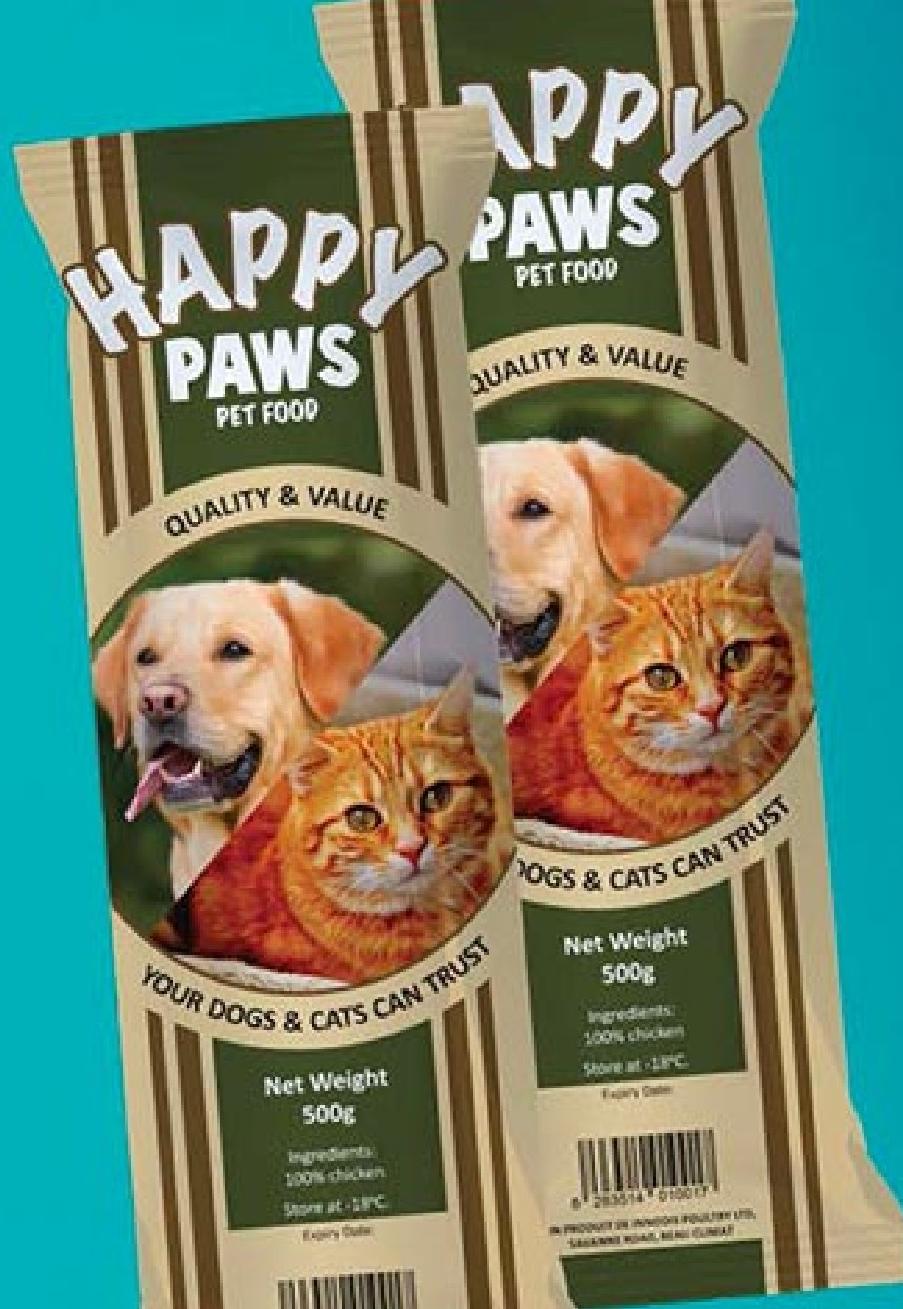 Happy Paws Pet Food 500G