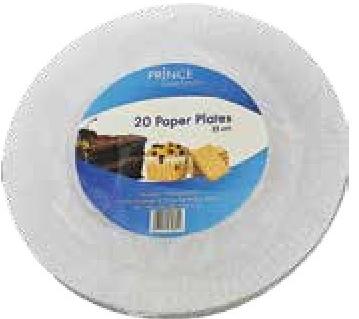 Prince Paper Plates 23cm x 20