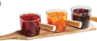 Sauce Cup Crystal Set 3 Pcs