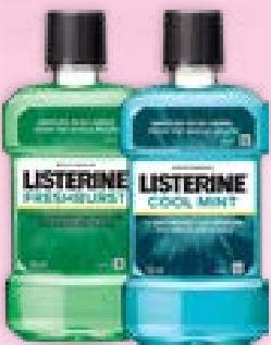 Listerine Mouthwash 500ml (Coolmint/Freshburst/ Mint)