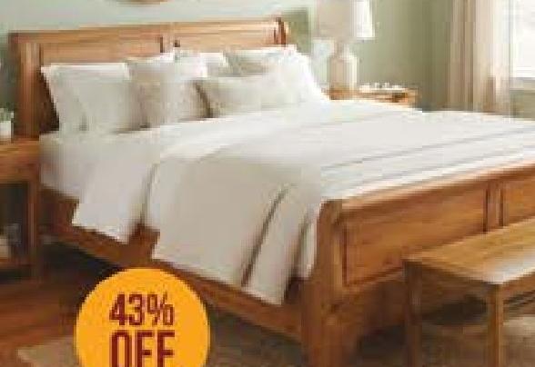 King Size Teak Bed Frame