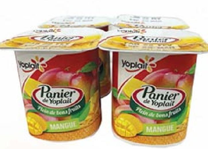 Yoplait Panier Fruite Yogurt 125G All Refs