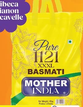 Mother India 1121 (XXXL) Basmati Rice 4kg