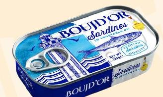 BOUJDOR SARDINE VEGETABLE / SPICY / TOMATO OIL 125G