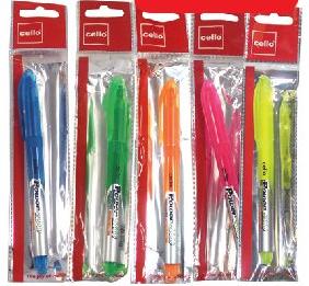 Power Highlighter Blue / Green / Orange / Pink / Yellow - Cello