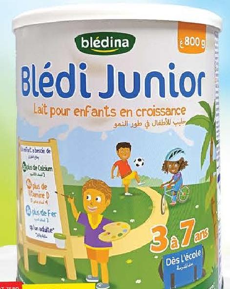 Blédi Junior Lait pour enfants en croissance 800g