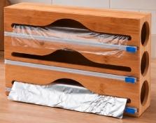 Kitchen dispenser for 3 rolls