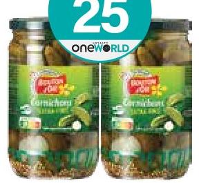 Bouton d'Or Cornichons Extra-fins 350g