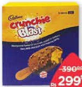 Cadbury Multipack Dairy Milk, Crunchie Blast, Hazelnut 5 x 60 ml
