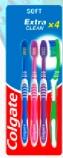 Colgate Extra Clean Toothbrush Medium/Soft x4
