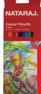 Colour Pencil x12 - Nataraj