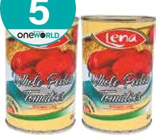 Lena Whole Peeled Tomatoes 400g