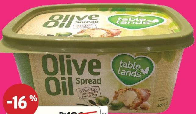 Tablelands Spread Olive Oil 500G
