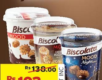 Biscotata Mood Jar Black / Macchiato / Milk 115g