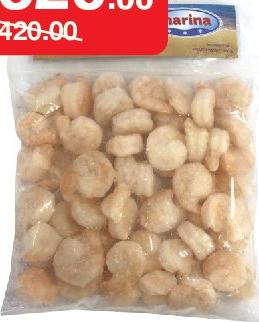 Decorticated Shrimp (Large) - Marina, 400g bag