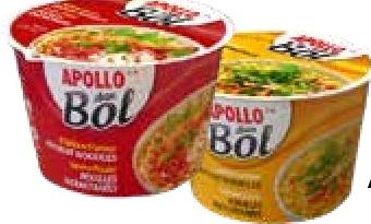 Apollo Cup Noodles all refs - 85g