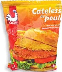 Cuisto Catelesses Poulet x4 230g