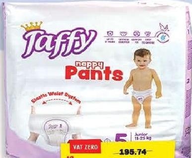 Taffy Nappy Pants Diaper Jun No 5x24 11-25kg