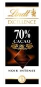 Lindt Excellence 70% Cacao Dark Chocolate Noir Intense 100g