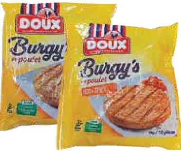 Doux Burgy's de Poulet Nature / Hot & Spicy 1kg