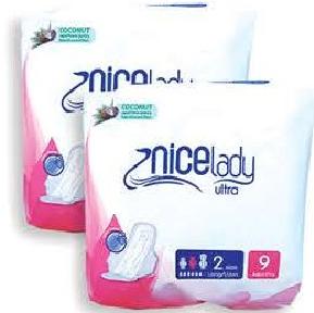 Nicelady Ult Napkins Normal x10/Sanitary S Long x9