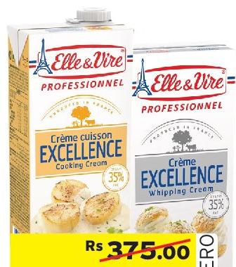 Elle & Vire Excellence Cooking Cream 1L
