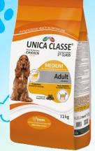 UNICA CLASSE Medium Adult Dog Food Chicken 12kg