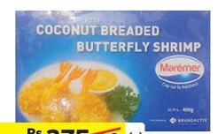 Maremer Breaded Shrimps Coconut / Butterfly / Torpedo 400g