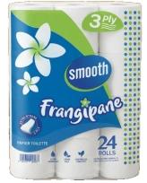 Smooth Frangipane Toilet Paper 24 Rolls 3 Ply