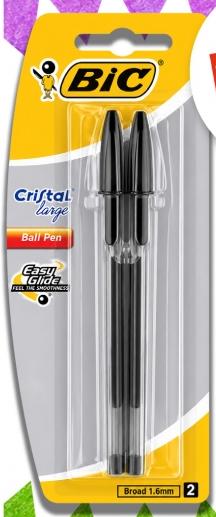 Bic Cristal Large Ball Pen x2