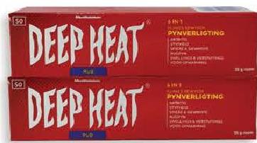 Deep Heat Tube 35g