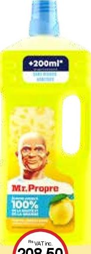 Mr. Propre Cotton/Lemon/Mountain Dew 3 refs- 1.5L