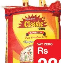 Riz Basmati Pure Premium 1121 - Classic Gold le sachet de 5kg