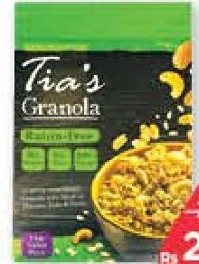 Tia's Granola Original & Sugar-Free, Fruit & Nut, Raisin-Free 1 kg