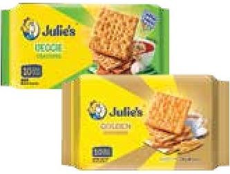 Julie's Golden / Veggie Crackers 230g - 260g