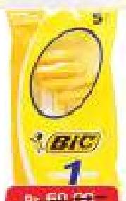 BIC 1 Normal X 5 Razors