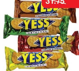Yess Crackers - LKS le paquet de 80g