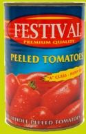 Festival Peeled Tomatoes, 400g can
