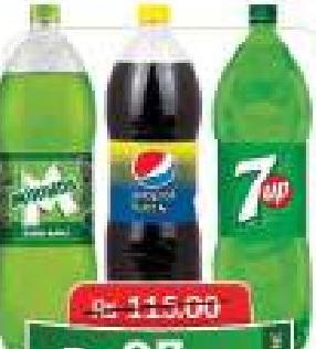 Pepsi/Pepsi Twist/Mirinda/Seven Up 2L