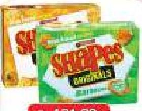 Shapes Biscuits 180-190g (All Rolls)