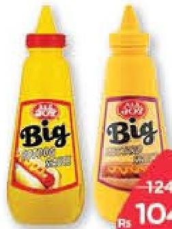 All Joy Big Squeeze Sauce Hot Dog, Mustard 500 ml