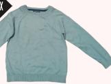 Pullover with round neck