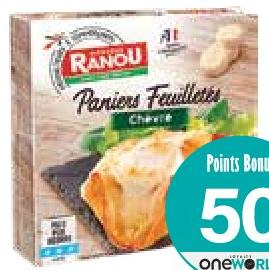 Monique Ranou Paniers Feuilletés Chèvre 400g