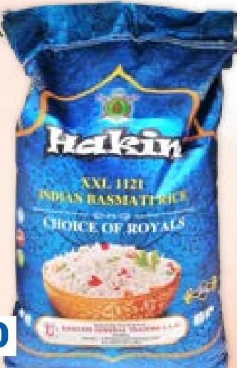 HAKIM 1121 Indian Basmati Rice 20 Kg