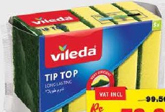 Vileda Tip Top Sponges x5